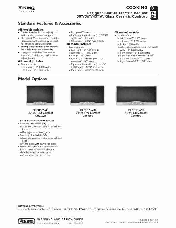 Viking Cooktop DECU105-4B 30W-page_pdf